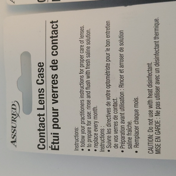 3 NEW ASSURED CONTACT CASES DECORATIVE CASES FUN SOAK STORE AND CARRY - Picture 3 of 7